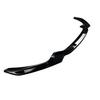 Maxton Style ABS Glänzend Schwarz Auto Frontstoßstangenlippe für BMW 1er F20 F21 118i 120i M135i M140i LCI 2015-2019 M Sport Bodykits