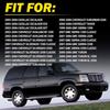 NEUES Set Chrom-Außentürgriffe hinten für 99-06 Silverado Tahoe Sierra Yukon