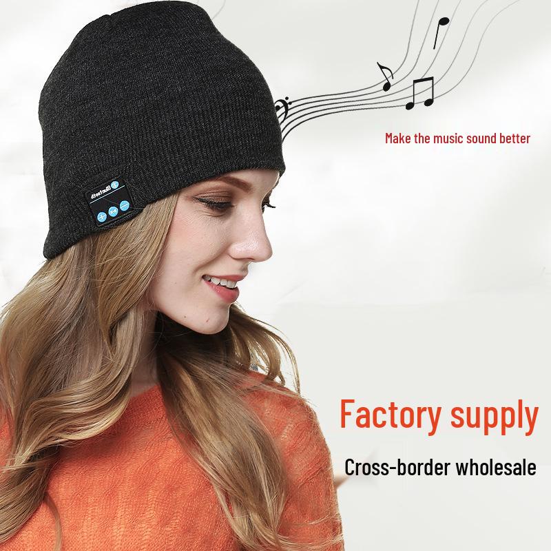 Wireless Bluetooth 5.0 Multi-Color Winter Music Hat M5 – Cold Protection Flat Cap
