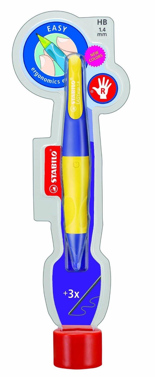 

Механический карандаш STABILO Easy Ergo для правой руки, желтый, 1,4 мм, 7882-7-1HB