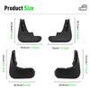 4PCS Car Mud Flaps Splash Guards Mudguards Car Mud Flaps Compatible with Chevrolet Cruze 2009 2010 2011 2012 2013 2014 2015