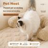 Pet Sofa Cushion: Anti-Scratch, Non-Slip Bed for Cats & Dogs