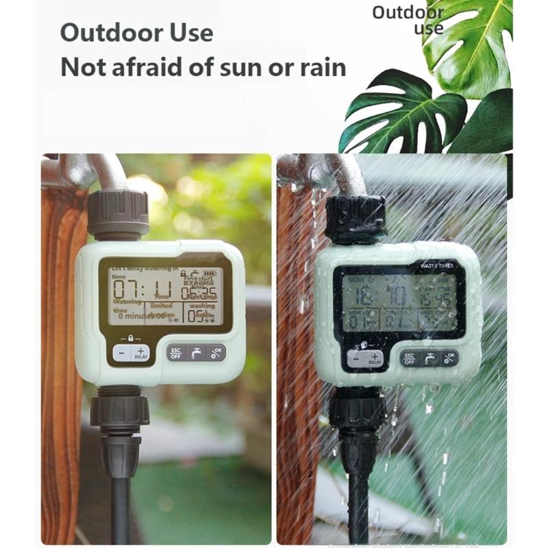 Water Efficient Automatic Irrigation Device with Timer Control Suitable for Outdoor Gardens and Balconies