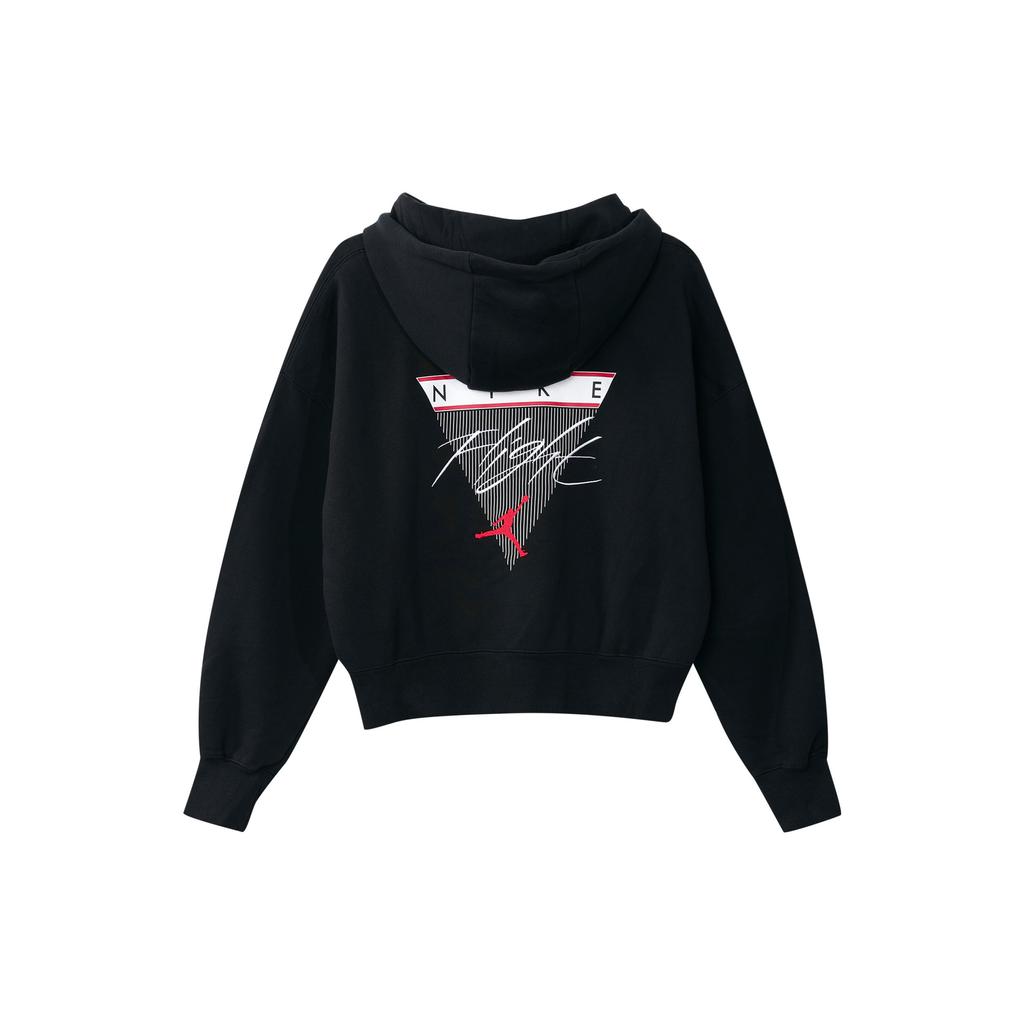 Jordan Flight Fleece Pullover Hoodie Women Hoodie Black DB9067-010