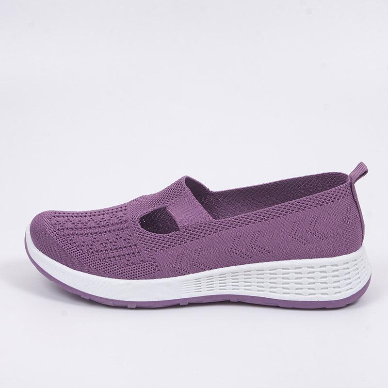 Женские туфли-рыбаки Fly-Knit - Коллекция Весна 23 Дышащий Легкий в надевании стиль 36 фиолетовый 980₽