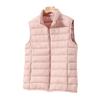 Puffer Vest for Women Slim Fit Lightweight Quilted Sleeveless Jacket Zip Up Stand Collar Padded Down Coat Winter Warm Outerwear