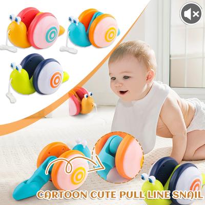 Outdoor Rope Crawling Light Music  Drag Line Baby Children's Toy