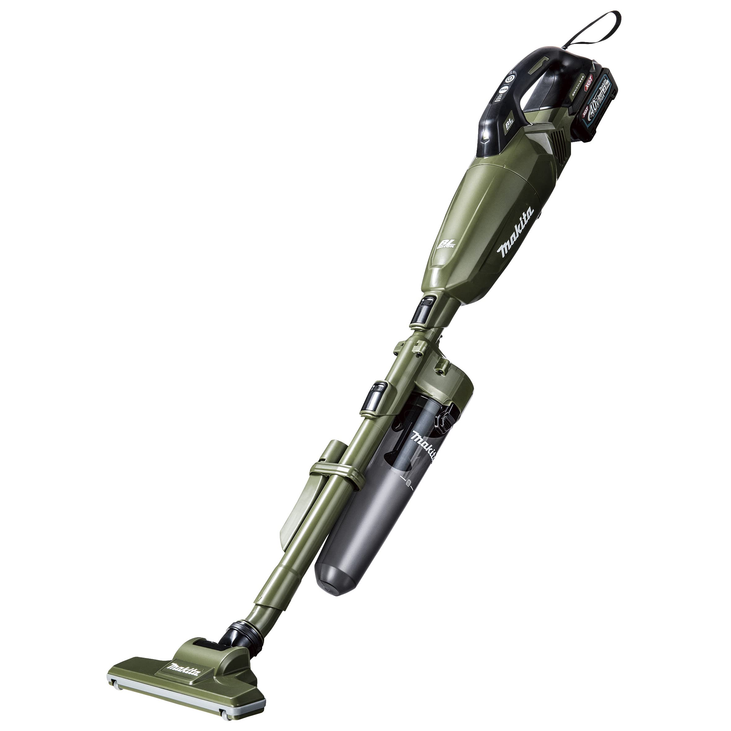 

Аккумуляторный очиститель Makita с аккумулятором и зарядным устройством CL001GRDCO (оливковый) 40Вмакс2.5Ач