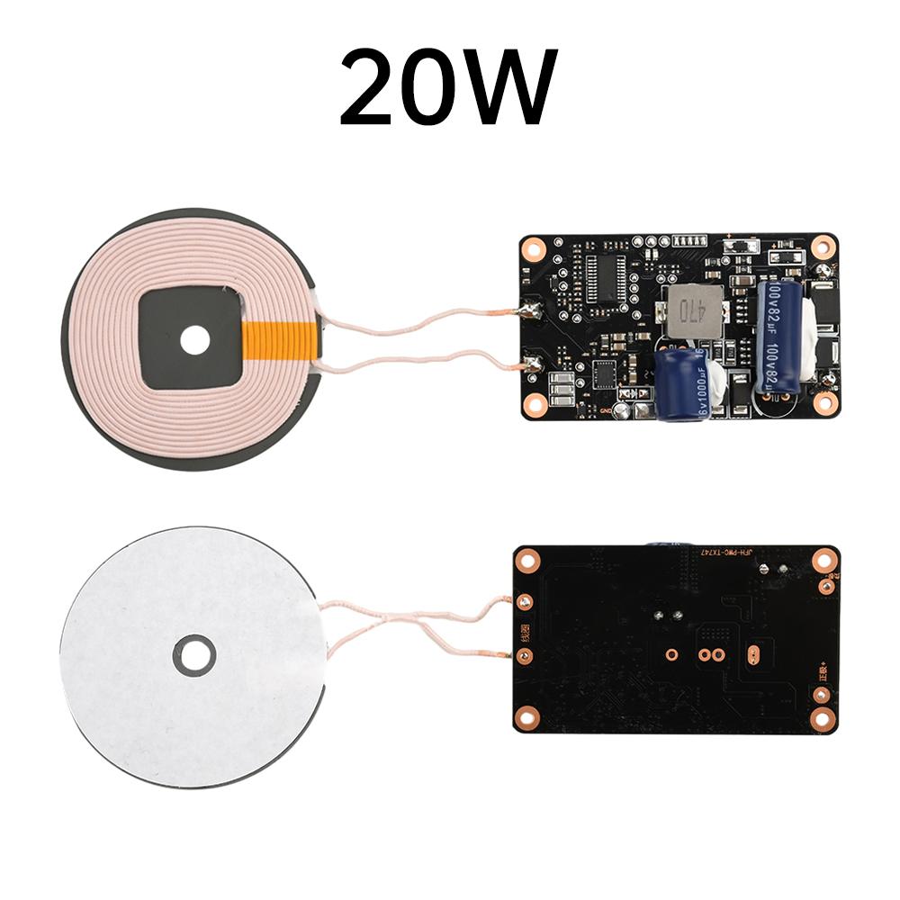 

Версія 20 Вт Автомобільний модуль бездротової зарядки 12 В 24 В 72 В 96 В Бездротова зарядка мобільного телефону Зовнішня модифікація Ізольований модуль зарядки