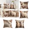 Easter Embroidered Printed Flat Pillow Suitable For Sofa And Interior Decoration