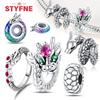 925 Silver Classic Chinese Dragon Charms Beads Charm Silver 925 Fit Bracelet for Women Fine Jewelry Making Gifts