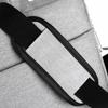 Laptop Bag Carrying Case Briefcase Waterproof Oxford Cloth Large Capacity for Work Office Grey 14in