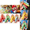 Super Mario Keychain Toy Bag Pendant Doll Kids Gifts Decorate Soft Glue Alloy