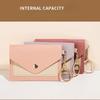 4pcs Creative And Fashionable Small Card Bag, Candy Color Bus Card Cover, Keychain Pendant.
