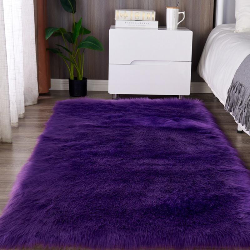 European Plush Floor Mat Suitable for Bedrooms Living Rooms Sofas Cloakrooms Various Sizes of Decorative Rugs Children's Room Game Plush Blanket