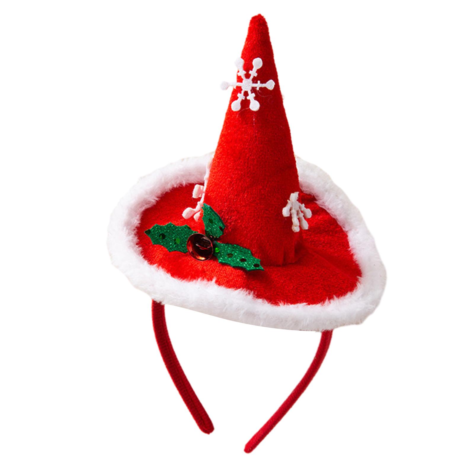 

Glitter Headbands Christmas Hairbands Cosplay Hair Hoop Headbands Festival Party Hair Accessory for Girls A
