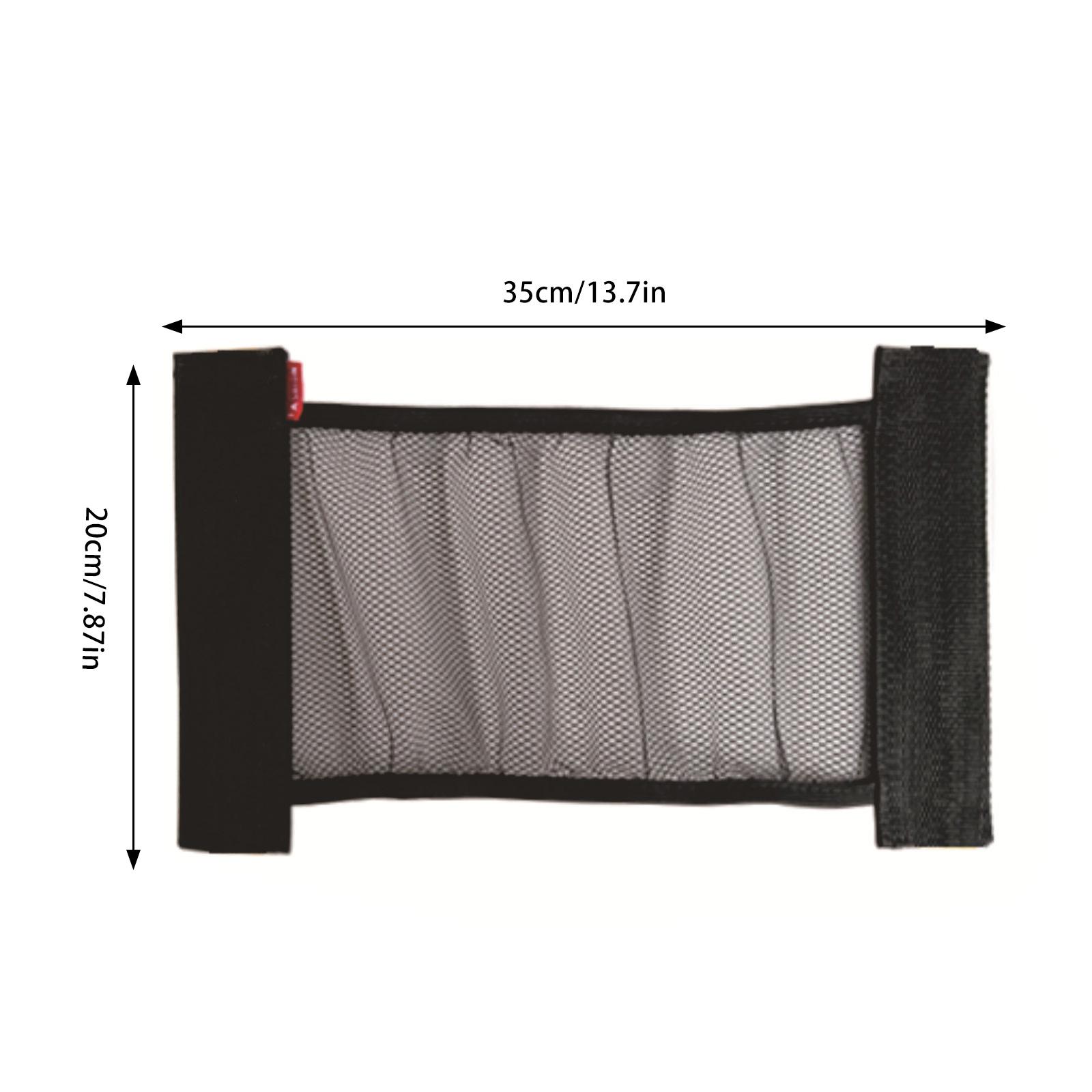 

Сетка для хранения задней части багажника автомобиля, эластичная сетка на веревке, сетчатая сумка для хранения, автоорганайзер, сумка на спинку сиденья S S 20 x 35 cm