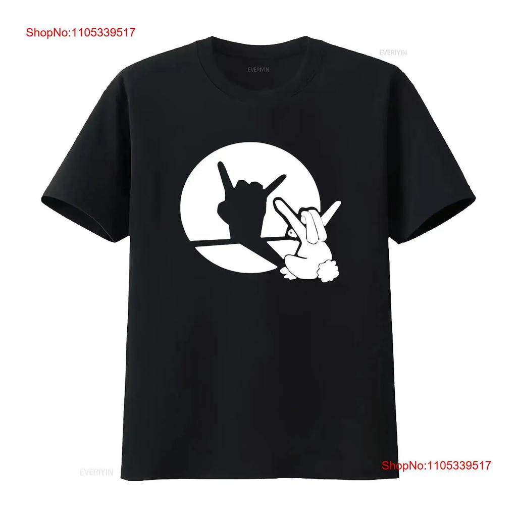 RABBIT ROCK SHADOW MENS T SHIRT TEE ROCKER MUSIC MUSICIAN HEAVY METAL GIFT IDEA vintage Washed