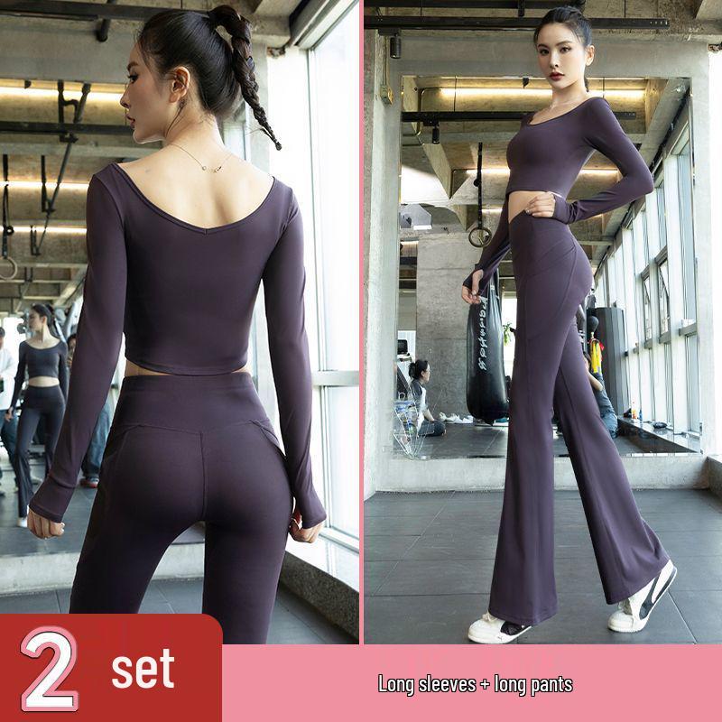 Women s High Waist Slimming Yoga Pants - Quick Dry, Micro Flare for Spring/Summer Fitness M