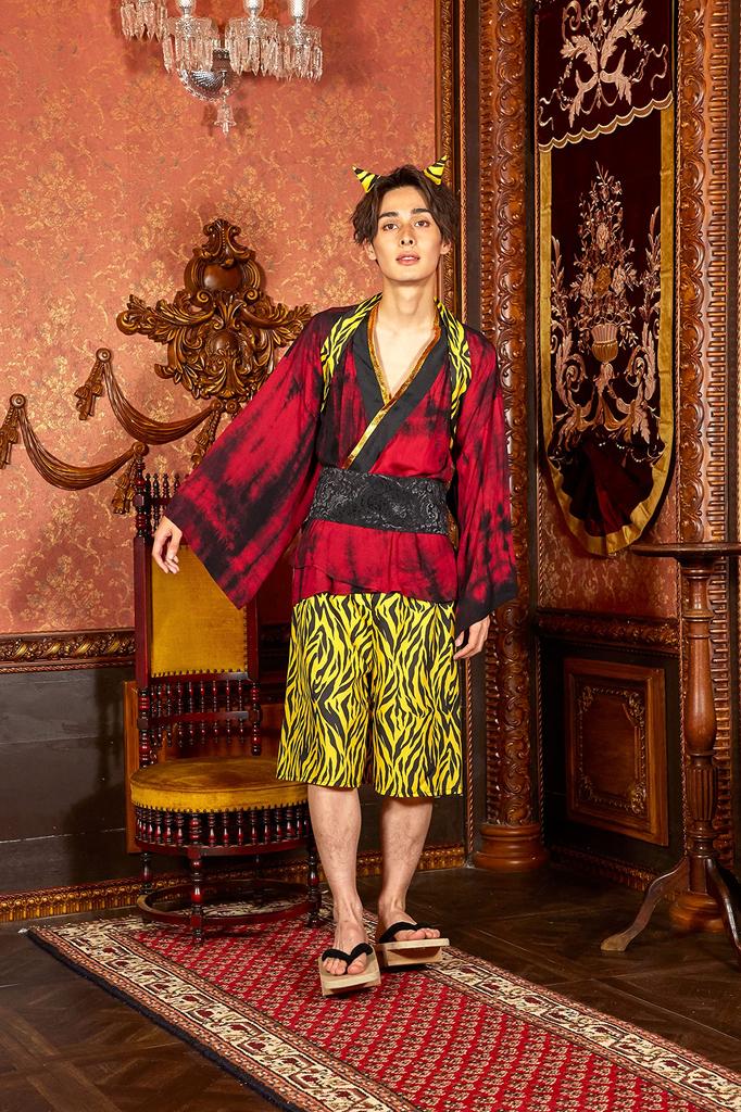 Clearstone Cosplay Halloween Setsubun Red Demon Boy Demon Unisex Red