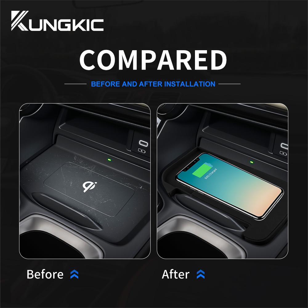 For Lexus NX 2022 2023 2024 2025 2026 350H NX350H LHD 15W Car Wireless Charger Mobile Phone Fast Charging Holder PVC Board