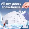 Penguin Snow House Ice Block Puzzle For Kids Indoor Play Area