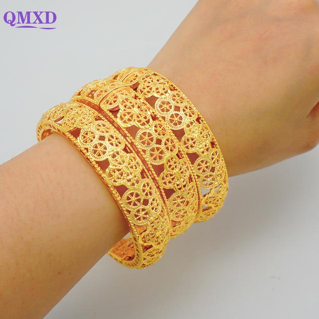 

Индийский браслет золотого цвета в Дубае и браслет для костюма в африканском стиле, нигерийские свадебные браслеты, подарок для невесты в эфиопском стиле
