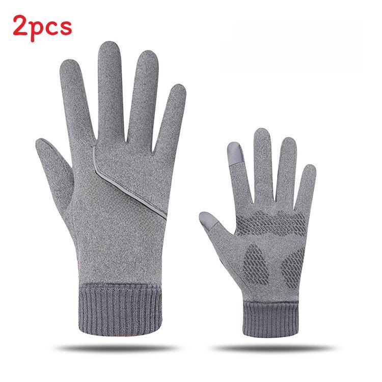 

Winter Ladies Insulated Gloves With Touchscreen Function For Commuting And Skiing сірий