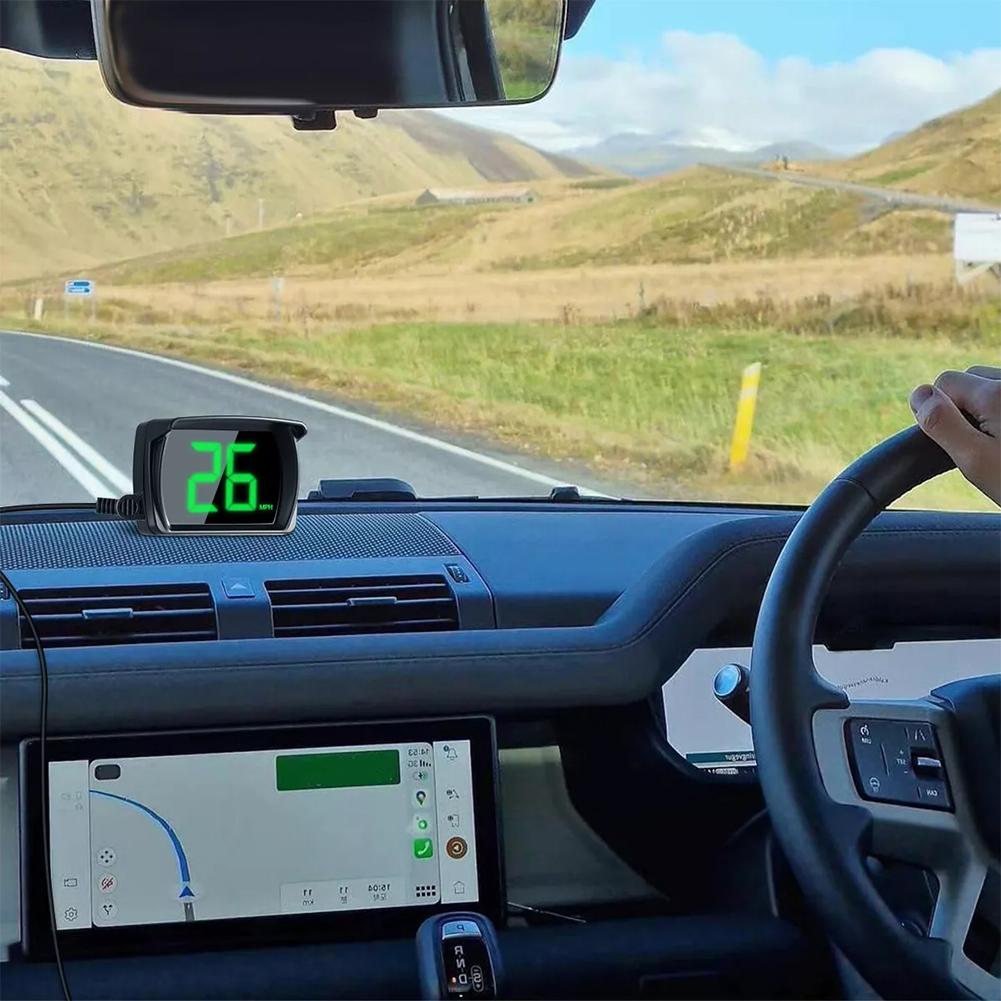 Universal Digital GPS Speedometer HD LCD Display Smart Play Big Trucks Speed Buses Cars Meter D M0D0