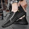 Fashion 2025 New Fashion Flats Summer Mesh Men Shoes Lightweight Sneakers Men Fashion Casual Walking Shoes Breathable Mens Hiking Shoes