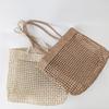 IELGY Vacation Leisure Woven Hollow Female Bag Retro Art Mori Style Simple Beach Bag
