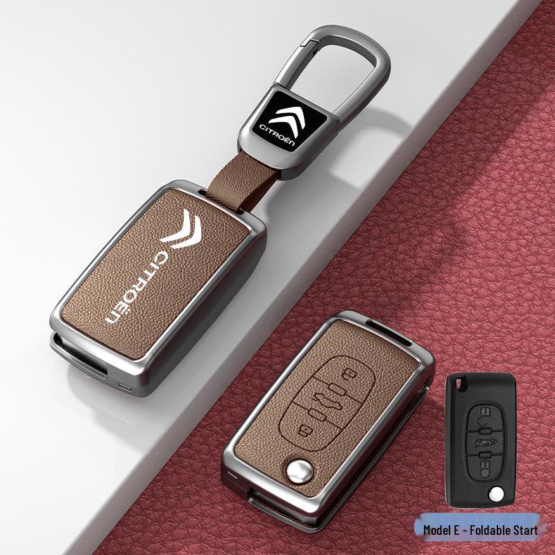Car Key Cover & Buckle for Citroen C3XR, C4L, Tianyi, C5, C4 Sega, Elysee, C6 Models