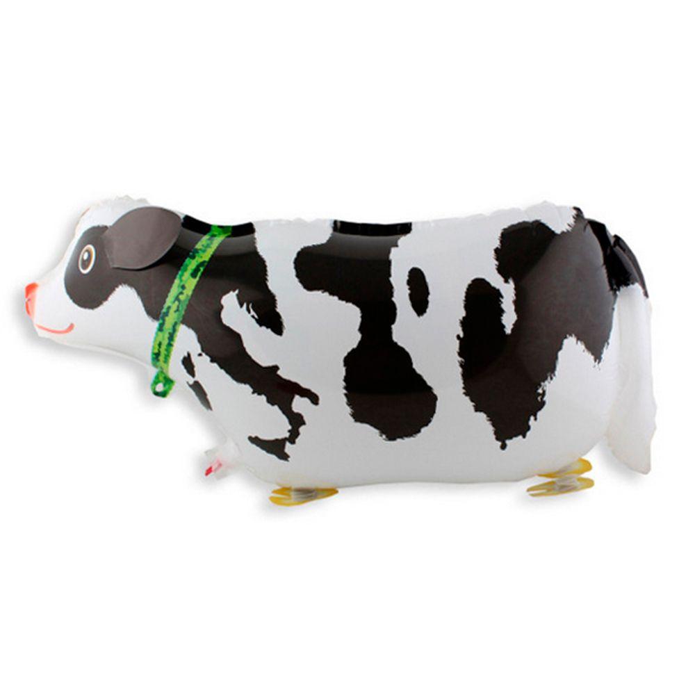Decoration Toy Farm Baby Animal Pet Helium Shower Cow Shaped Party Foil Balloon Birthday