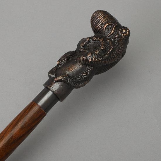Wood Walking Cane for Women and Men Beautiful Octopus Head Walking Stick