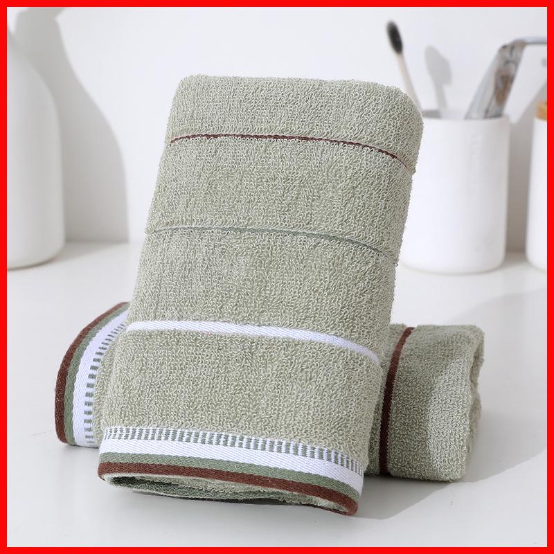 Embroidered Pure Cotton Face Towel – Thick, Absorbent, Gift-Ready