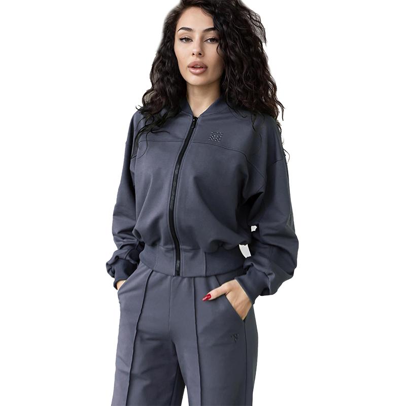 A4 TotalFit Women's Zip Bomber Jacket (06399623)