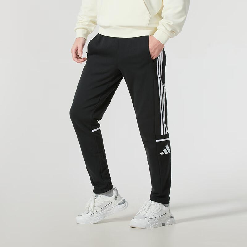 adidas Running Comfortable Warm Sports Casual Pants Men Bottoms Black JE2765