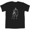 14-15 Years 'Knight In Armour' Children's_Kid's T-Shirt (Black) (TS00284350)