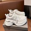 Thick-soled Heightening Women's Spring New Style Versatile Muffin Little White Shoes Sneakers