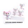 3D Printed Mouse Animals Toys Cute Big Ears Mouse Figurine Articulated Fidget Toy for Home Desktop Decoration Gifts To Friends