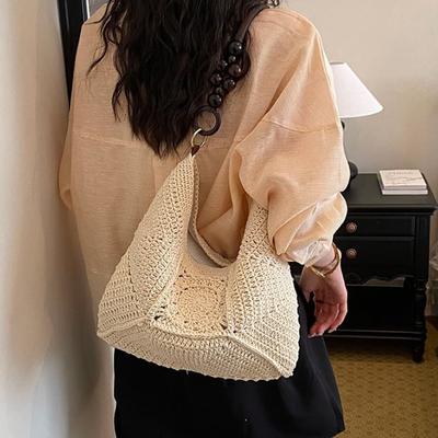 Borsa a tracolla da donna a maglia cava per ascella