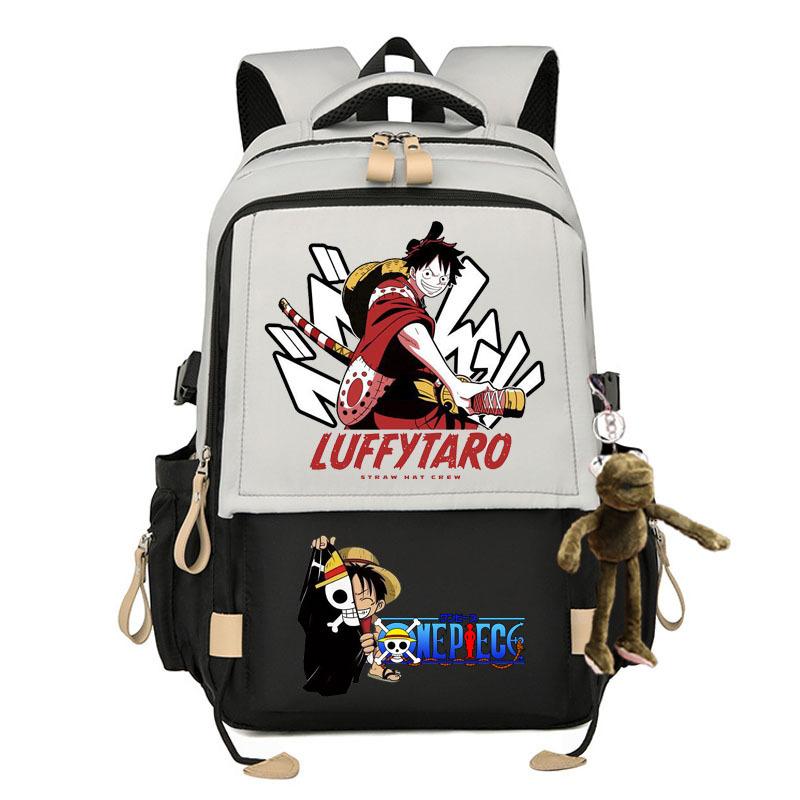 ONE PIECE Backpack Teen Student Large Capacity Fashion Backpack