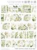 Cute DieCut Washi Tape Stickers - Little People & Angel Diary Collection for Family Travel Diary