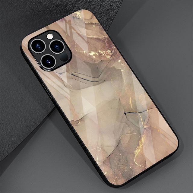 Tvrzené sklo s mramorovým vzorem pro Apple iPhone 13 Pro 11 14 12 7 8 Plus SE 2022 XR X XS Max 6 6S