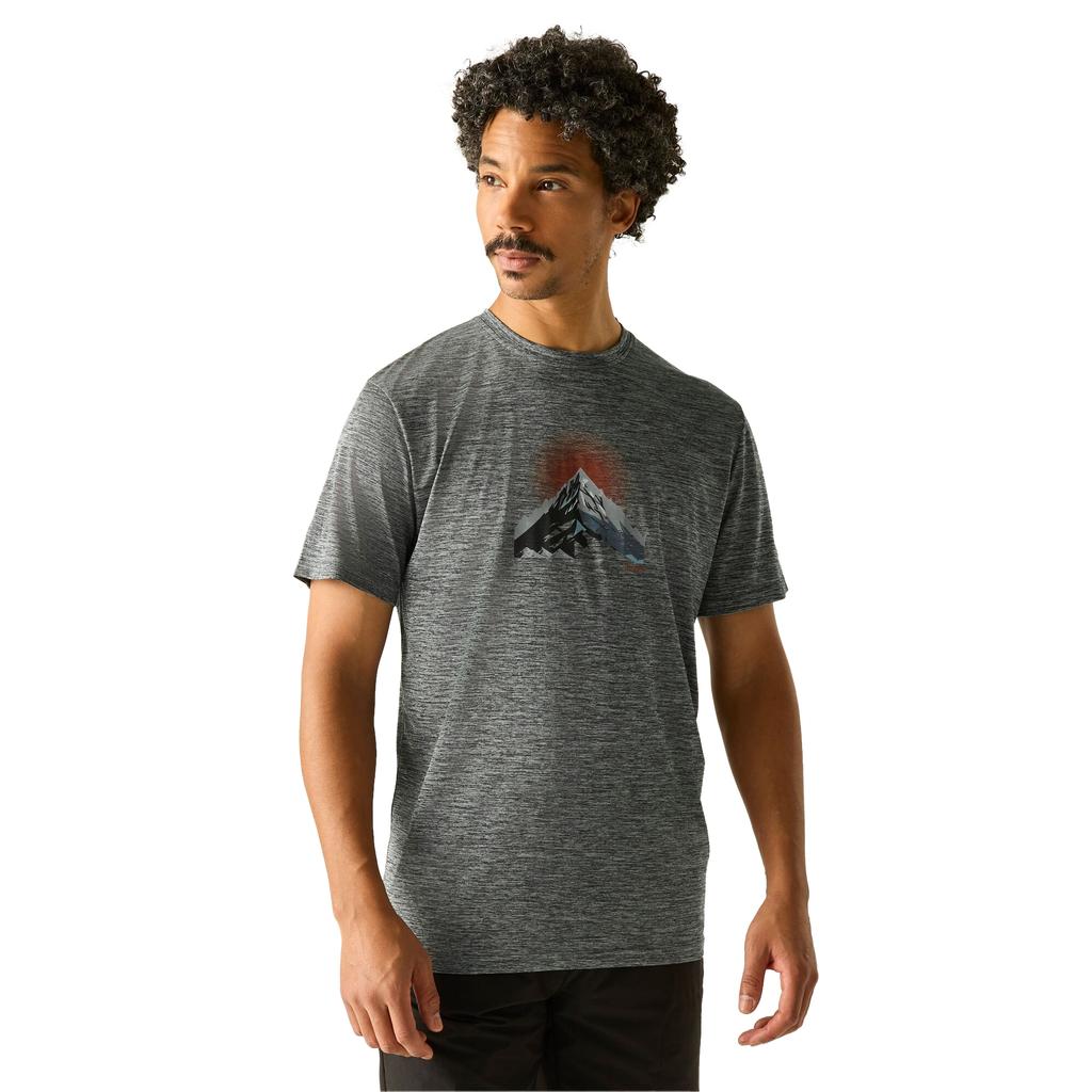 Regatta Mens Fingal Mountain Marl T-Shirt