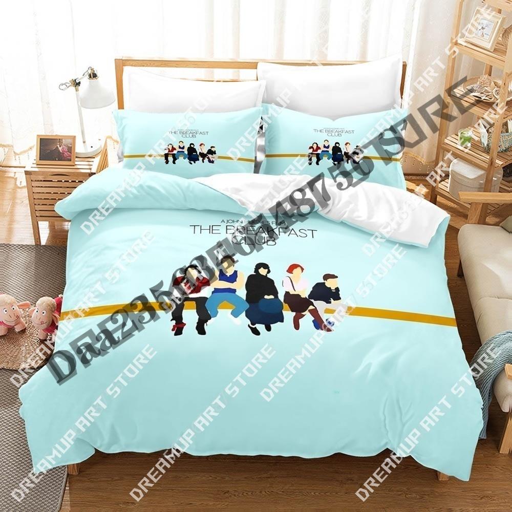 3D Print The Breakfast Club Bedding Set Boys Girl Twin Queen King Size Duvet Cover Pillowcase Bed boys Adult Home Textiles