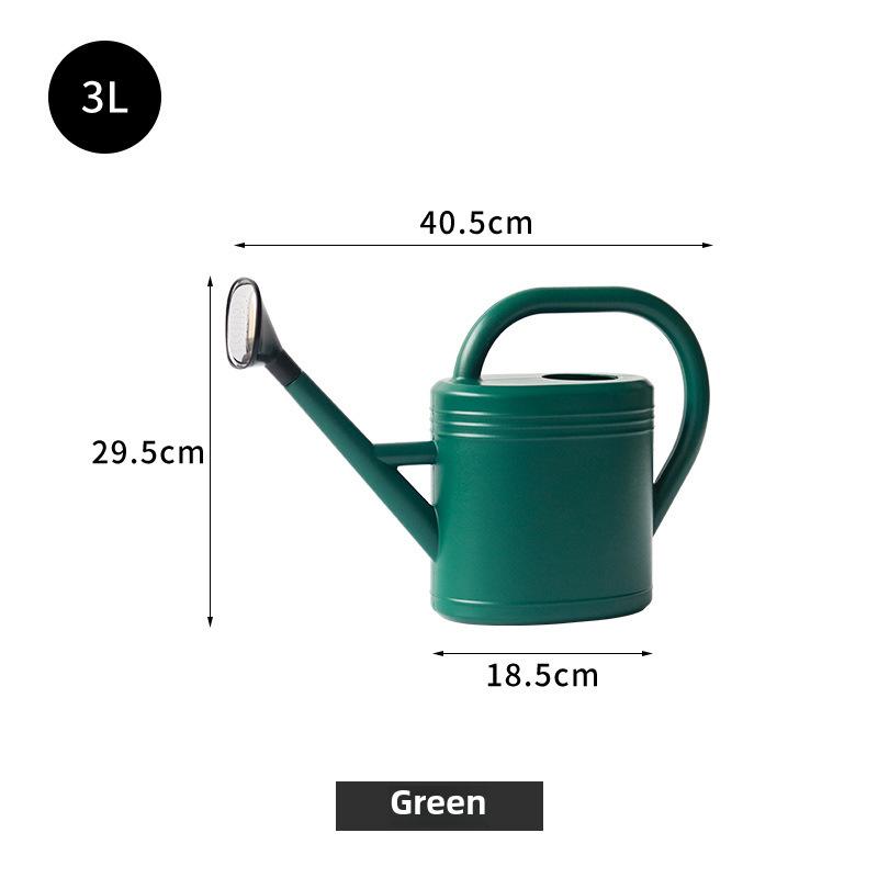 1-10L Large Capacity Plastic Watering Can with Long Spout & Sprinkler Head for Vegetables and Flowers Gardening