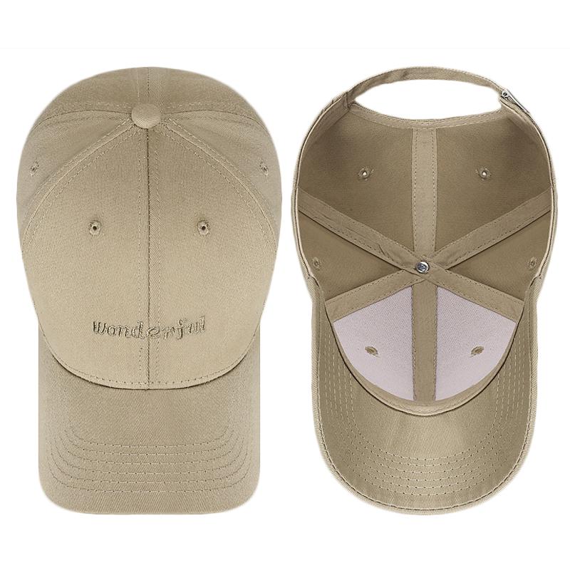 Frühling Sommer Männer Gestickte Brief Baseball Kappe Frauen Brief Pferdeschwanz Panama Kappe Snapback Hut Sonnenblende Hüte