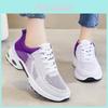 Womens Breathable Mesh Running Shoes With Flyknit Upper For Casual Exercise