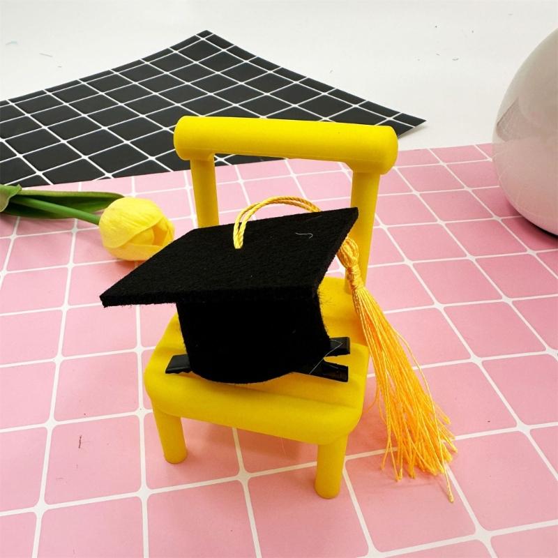 Pack of 10 Felt Bottle Hat Wine Bottle Hat Cover Felt Texture Perfect for Graduation Birthdays and Holiday Parties